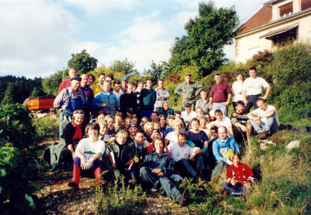 Vendanges Bernard Rion 2000